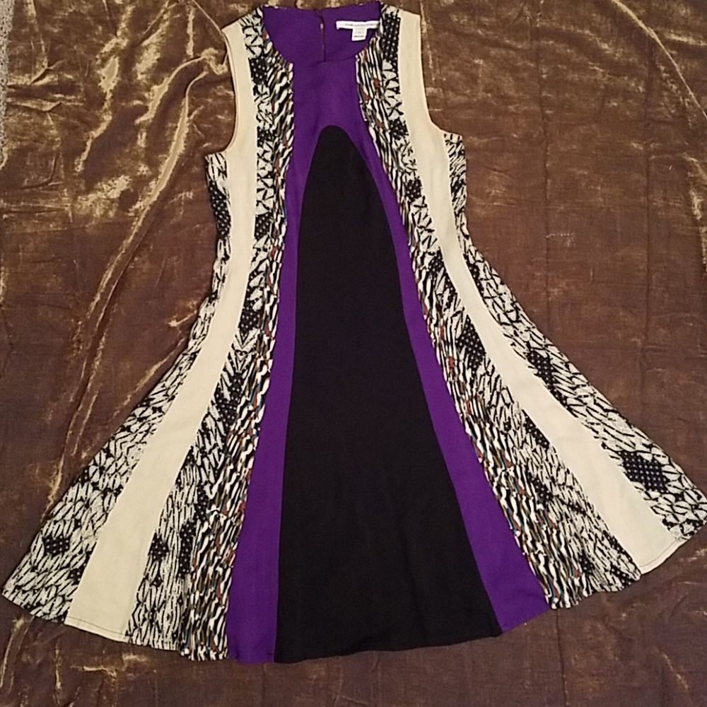 Diane Von Furstenberg flowy A-line dress